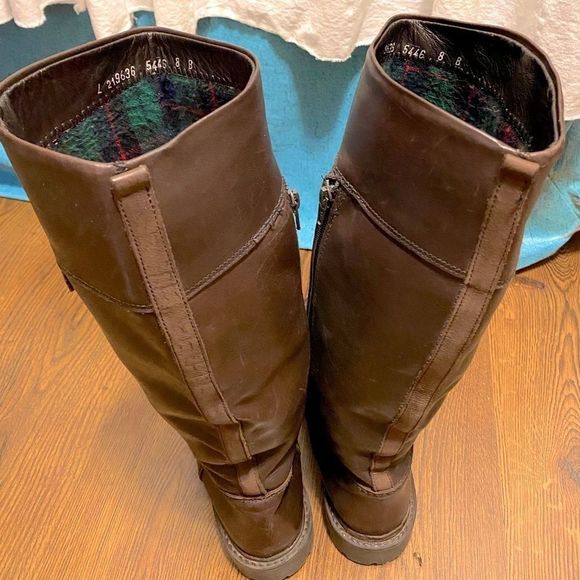 𝅺🌷anfibio🌷 Brown Leather Outdoor Performance Boots  - Picture 4 of 10